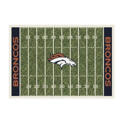 Denver Broncos 4'X6' Homefield Rug