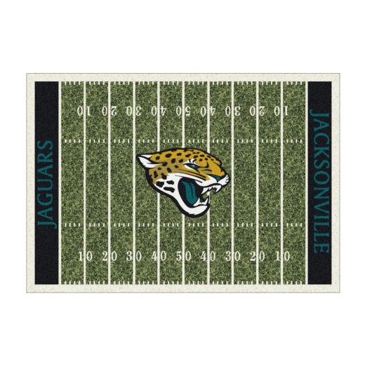 Jacksonville Jaguars 6'X8' Homefield Rug