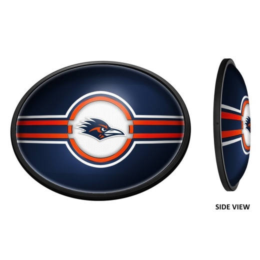 Utsa Roadrunners Slimline Led Team Spirit Wall Signhorizontalface