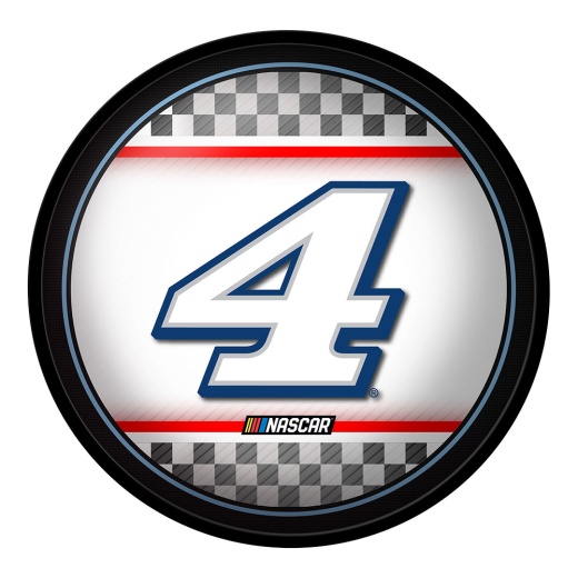 Kevin Harvick: Checkered Flag Modern Disc Wall Sign