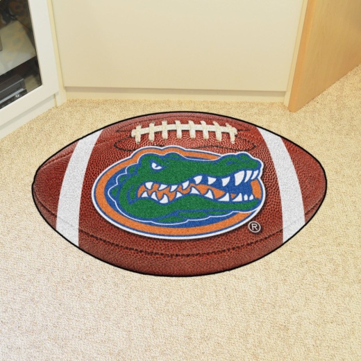 Florida Gators Football Rug 20.5In. X 32.5In. Gator Head Primary Logo