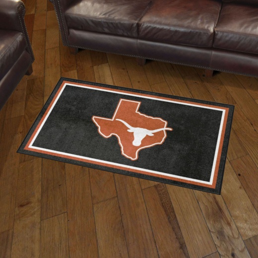 Texas Longhorns Plush Area Rug