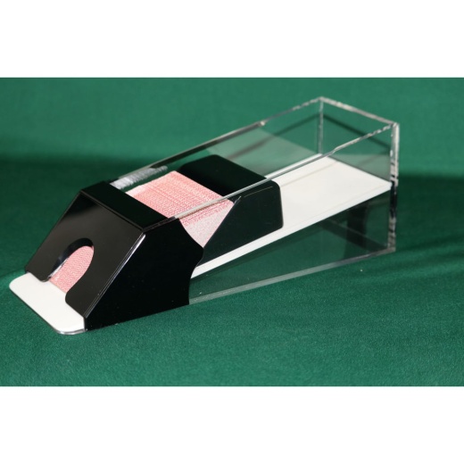 Clear With Black Trim Shoe