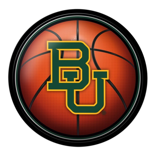 Baylor Bears: Basketball Modern Disc Wall Sign