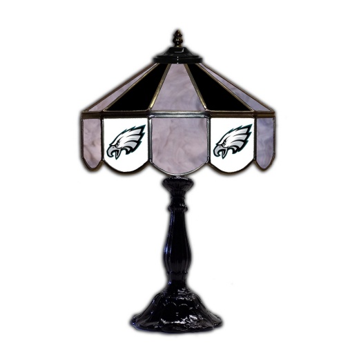 Philadelphia Eagles 21" Glass Table Lamp