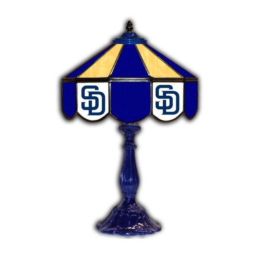 San Diego Padres 21" Glass Table Lamp