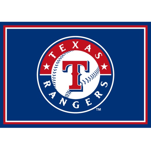 Texas Rangers 3X4 Area Rug