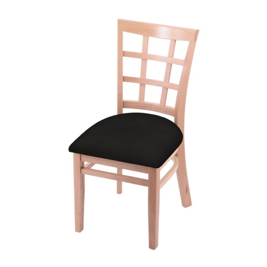 3130 18" Chair With Natural Finish And Canter Espresso Seat