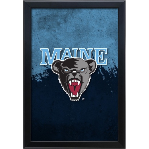 University Of Maine 15.75" X 23.5" Led Snap Frame Lightbox By Holland Bar Stool Company