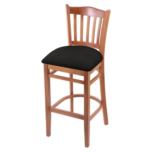 3120 25" Counter Stool With Medium Finish And Canter Espresso Seat