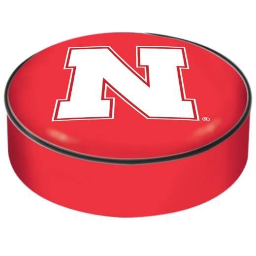 Nebraska Bar Stool Seat Cover By Hbs