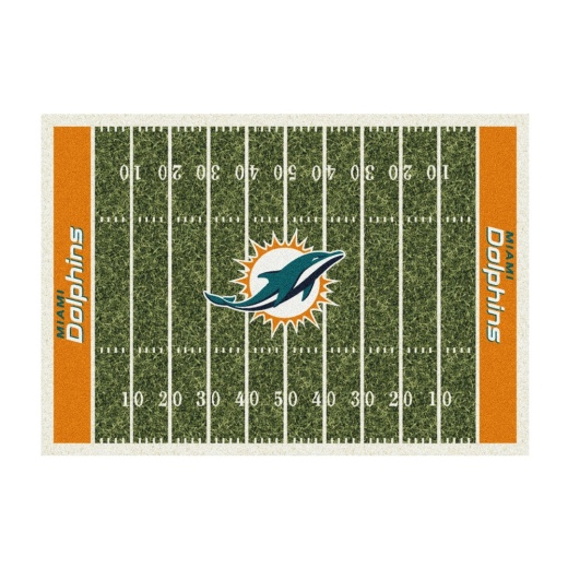 Miami Dolphins 8'X11' Homefield Rug