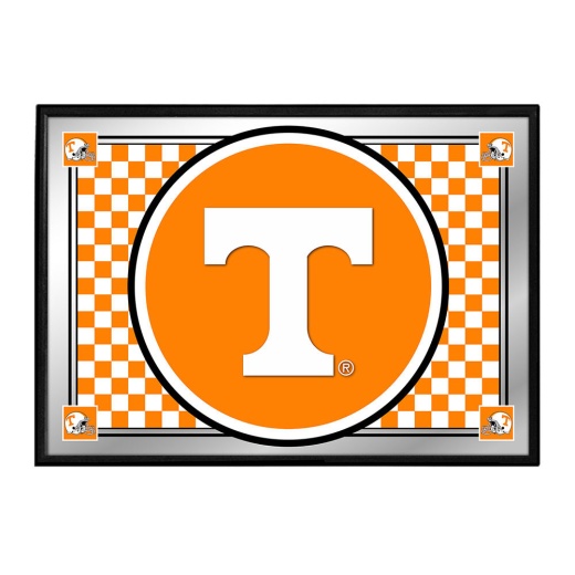 Tennessee Volunteers: Team Spirit Framed Mirrored Wall Sign