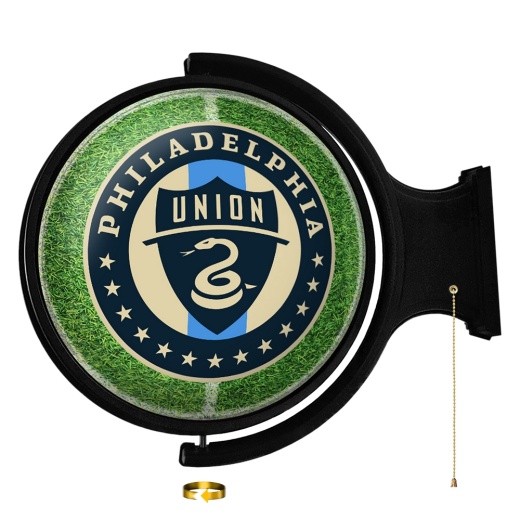 Philadelphia Union: Pitch Original Round Rotating Lighted Wall Sign