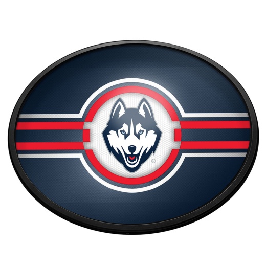 University Of Connecticut: Oval Slimline Lighted Wall Sign