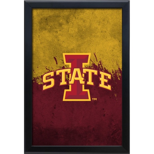 Iowa State University 15.75" X 23.5" Led Snap Frame Lightbox By Holland Bar Stool Company