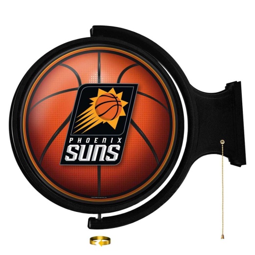 Phoenix Suns: Basketball Original Round Rotating Lighted Wall Sign