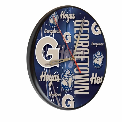 Georgetown Digitally Printed Wood Clock By The Holland Bar Stool Co