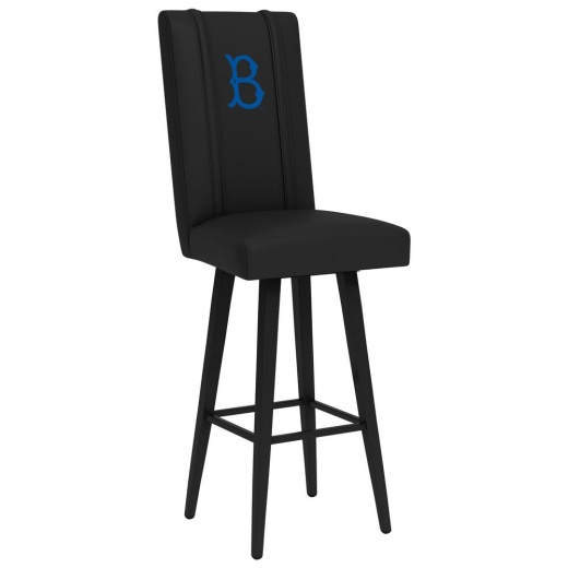 Swivel Bar Stool 2000 With Brooklyn Dodgers Cooperstown