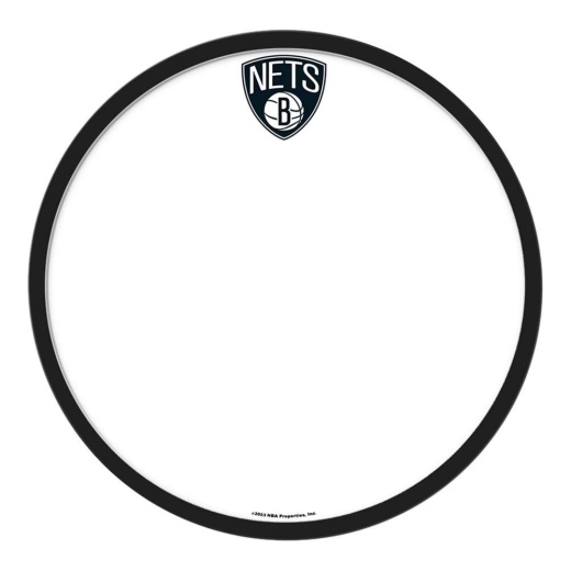 Brooklyn Nets: Modern Disc Dry Erase Wall Sign