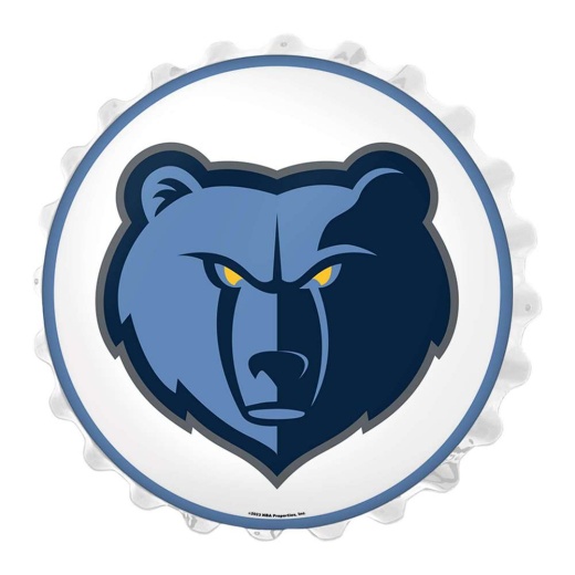Memphis Grizzlies: Bottle Cap Wall Light