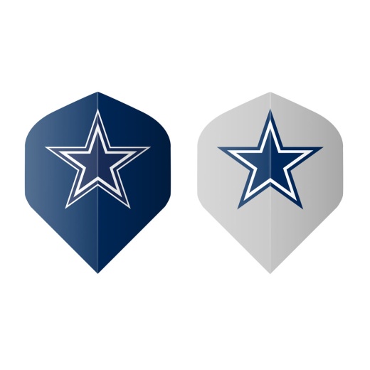 Dallas Cowboys Fan's Choice 10Ctpk Dart Flights