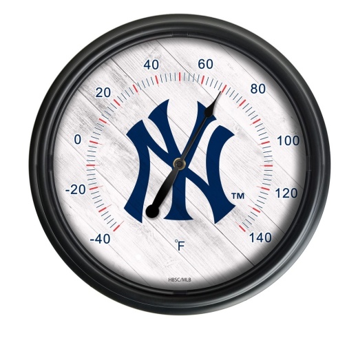 York Yankees Indoor/Outdoor Led Thermometer Cover By Holland Bar Stool Company
