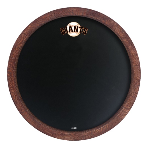 San Francisco Giants: Chalkboard "Faux" Barrel Top Sign