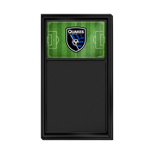 San Jose Earthquakes: Pitch Chalk Note Board