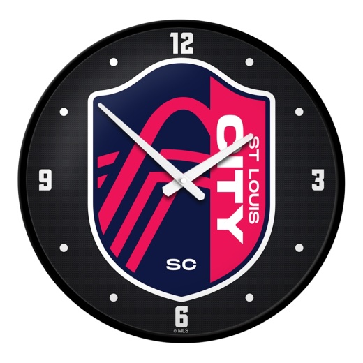 St. Louis Citysc: Modern Disc Wall Clock