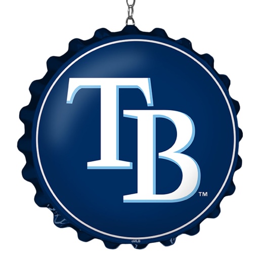 Tampa Bay Rays: Logo Bottle Cap Dangler