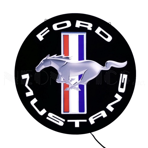 Slim Led Mustang Slim Led Sign
