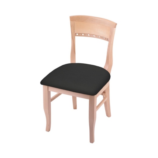 3160 18" Chair With Natural Finish And Canter Iron Seat