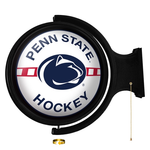 Penn State Nittany Lions: Hockey Round Rotating Lighted Wall Sign