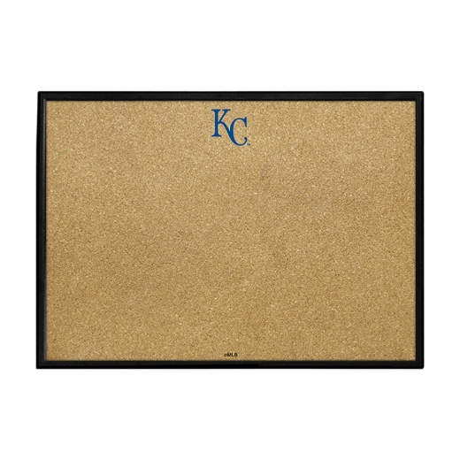 Kansas City Royals: Logo Framed Corkboard