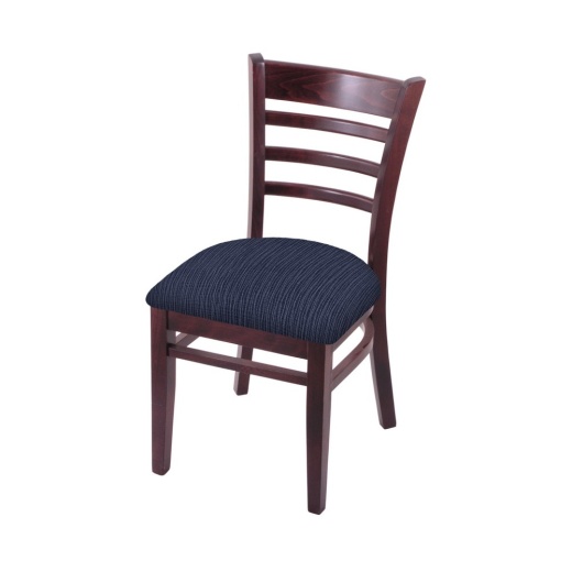 3140 18" Chair With Dark Cherry Finish And Graph Anchor Seat