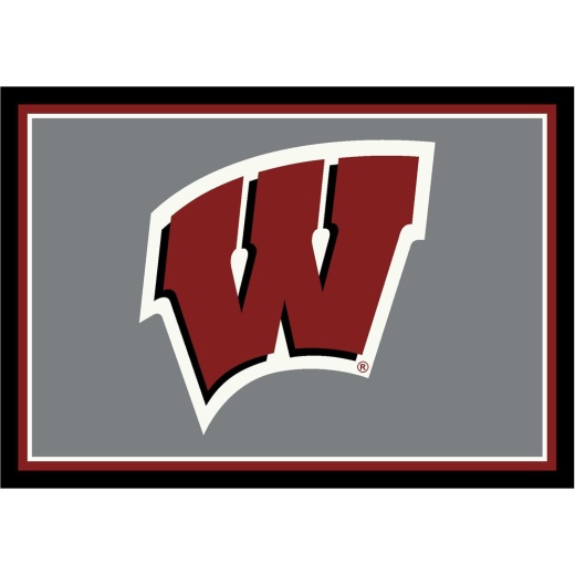 University Of Wisconsin 4X6 Spirit Rug