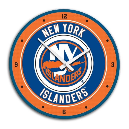 York Islanders: Modern Disc Wall Clock