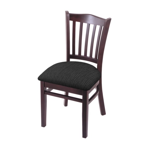 3120 18" Chair With Dark Cherry Finish And Graph Coal Seat
