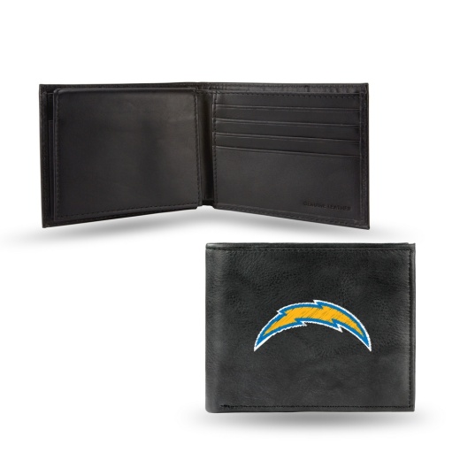 Los Angeles Chargers Embroidered Billfold Wallet