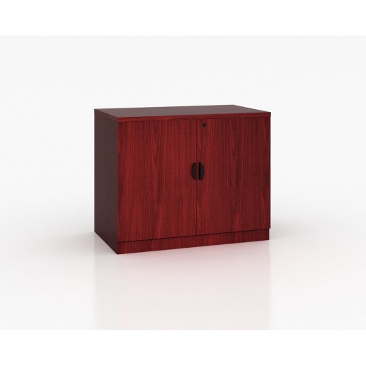 Boss Storage Cabinet Mahogany