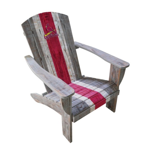 Stl Cardinals Wooden Adirondack Chair