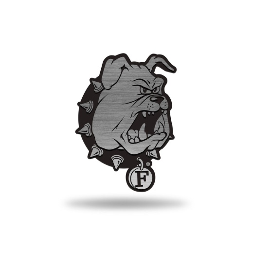 Ncaa Ferris State Bulldogs Antique Nickel Auto Emblem For Car/Truck/Suv By Rico Industries