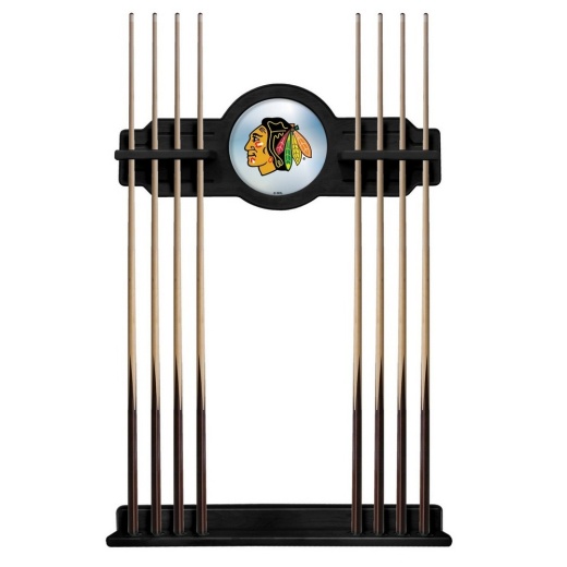 Chicago Blackhawks Cue Rack By Holland Bar Stool