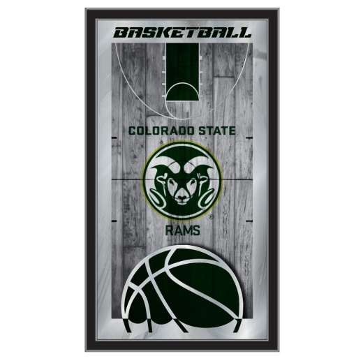 Colorado State 15" X 26" Basketball Mirror By Holland Bar Stool Company