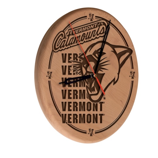 Vermont Laser Engraved Wood Clock By The Holland Bar Stool Co