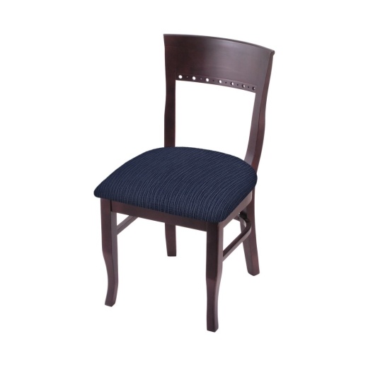 3160 18" Chair With Dark Cherry Finish And Graph Anchor Seat