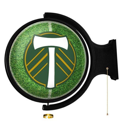 Portland Timbers: Pitch Original Round Rotating Lighted Wall Sign