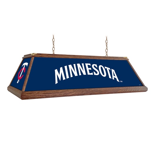 Minnesota Twins: Premium Wood Pool Table Light