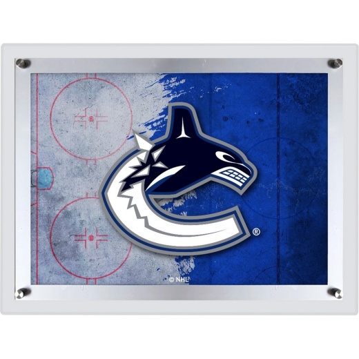 Vancouver Canucks Backlit Led Sign By Holland Bar Stool Company